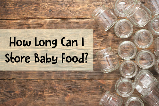 How long can I store baby food?